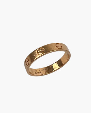 Cartier Love Ring Rose Gold