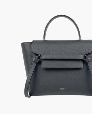 Celine Micro Belt Bag in Grained Calfskin