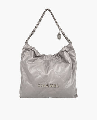 Chanel 22 Regular Grey Bag