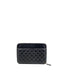 Chanel Black Lambskin Classic Zip Pouch