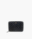 Chanel Black Lambskin Classic Zip Pouch