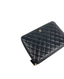 Chanel Black Lambskin Classic Zip Pouch