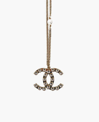 Chanel Crystal CC Necklace