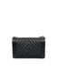 Chanel Boy New Medium Chevron RHW Black Caviar