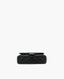 Chanel Rectangular Wooden Handle Flap Bag Black Lambskin