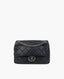 Chanel Quilted Calfskin Coco Sporran Jumbo Flap Bag Black