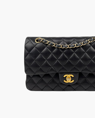 Chanel Timeless Medium Black Lambskin GHW