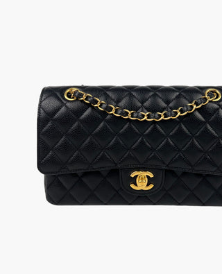 Chanel Timeless Medium Black Caviar GHW