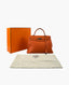 Hermès Kelly 35 Retourne Orange Clemence PHW