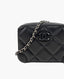 Chanel Zip Around All Black Mini