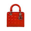 Dior Lady Medium Coral Patent SHW 