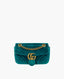 Gucci Marmont Medium Velvet Turquoise