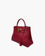 Hermès Kelly 32 Clemence Burgundy