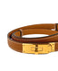 Hermes Kelly Belt Epsom Gold 18