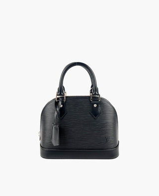 Louis Vuitton Alma BB Black Epi Leather