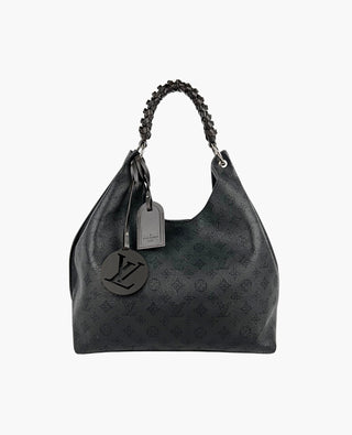 Louis Vuitton Carmel Mahina SHW Black