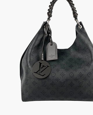 Louis Vuitton Carmel Mahina SHW Black