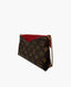 Louis Vuitton Pallas Clutch Monogram Red