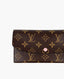 Louis Vuitton Emilie Wallet Monogram Rose Ballerine