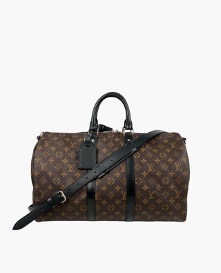 Louis Vuitton Keepall 45 B Monogram Black