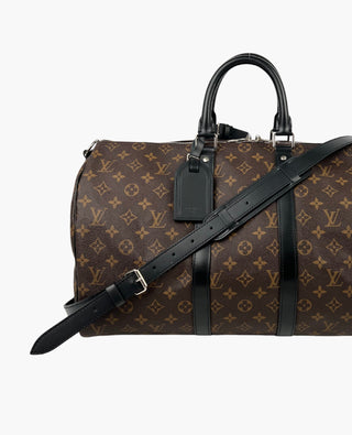 Louis Vuitton Keepall 45 B Monogram Black