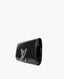 Louis Vuitton Louise PM Black Clutch Patent Leather SHW