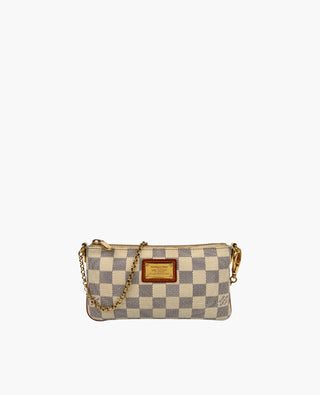 Louis Vuitton Milla MM Pochette Damier Azur