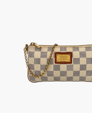 Louis Vuitton Milla MM Pochette Damier Azur