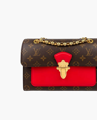 Louis Vuitton Victoire Monogram Red