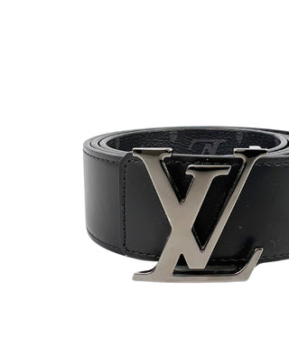 LV Reversible Belt Black Monogram SHW