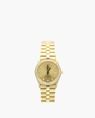 Omega Semaster 14k Gold 24mm Lady