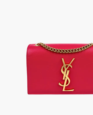 YSL Small Kate Pink Crossbody Bag