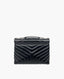 Saint Laurent Medium Loulou Chain Bag Black Quilted Y Leather