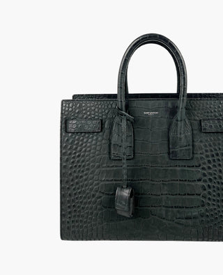 Saint Laurent Croc kohokuvioitu Sac De Jour Small Tote