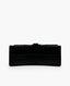 Balenciaga Hourglass XS Handbag All Black Shiny Crocodile Embossed Calfskin