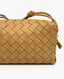 Bottega Veneta Mini Loop Camera Bag Almond