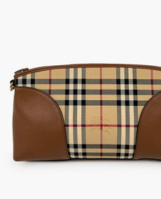 Burberry Horseferry Check Small Chichester Clutch