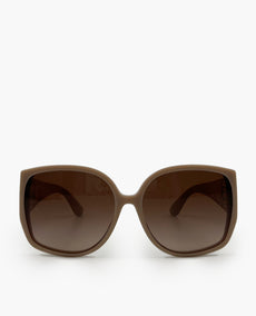 Burberry Beige Squared Sunglasses