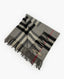 Burberry Gray Cashmere Scarf