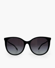 Burberry Black Round Sunglasses