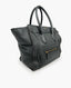 Celine Drummed Calfskin Mini Luggage Anthracite