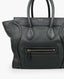 Celine Drummed Calfskin Mini Luggage Anthracite