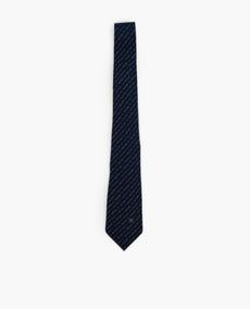 Celine Blue Silk Tie