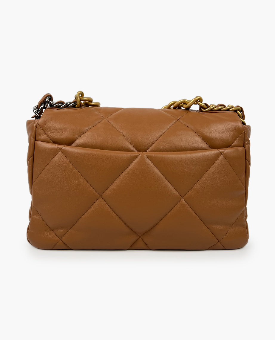 Chanel 19 Large Caramel Calfskin – Luxury Helsinki