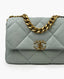 Chanel 19 Large Light Blue Calfskin