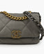 Chanel 19 Small Gray Calfskin