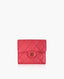 Chanel Classic Flap Wallet Coral Caviar CHW