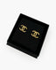 Chanel Gold Finish CC Quilted Earrings