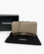 Chanel Grey Lambskin Large 3 Flap Bag SHW