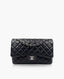 Chanel Timeless Jumbo Double Flap Black Lambskin SHW